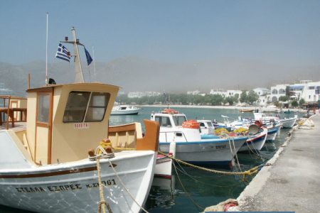 Getting to Folegandros